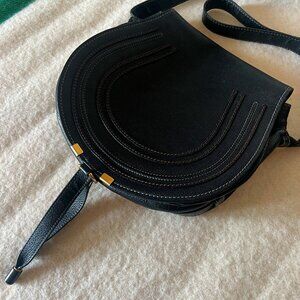 Chloé Medium Marcie Saddle Bag w/ Authentication Card + Sales tags